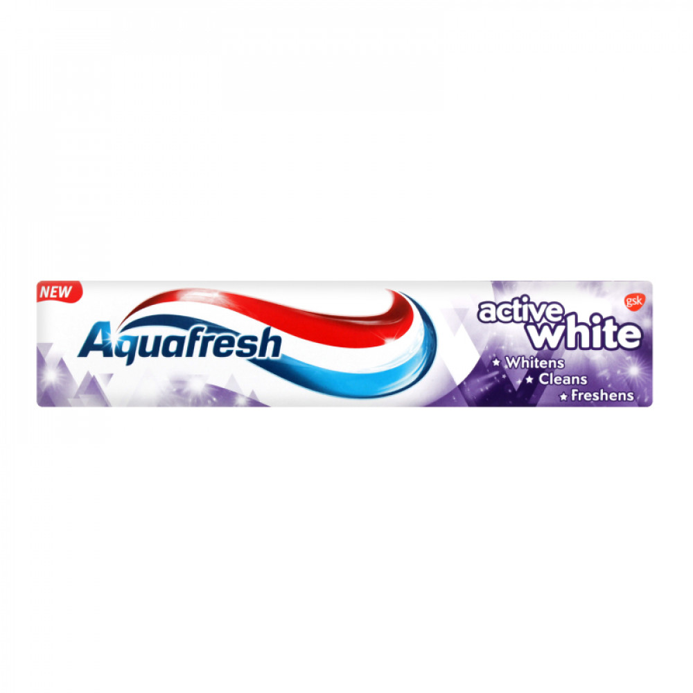 AGUAFRESH 125ML DIS MACUNU ACTIVE WHITE