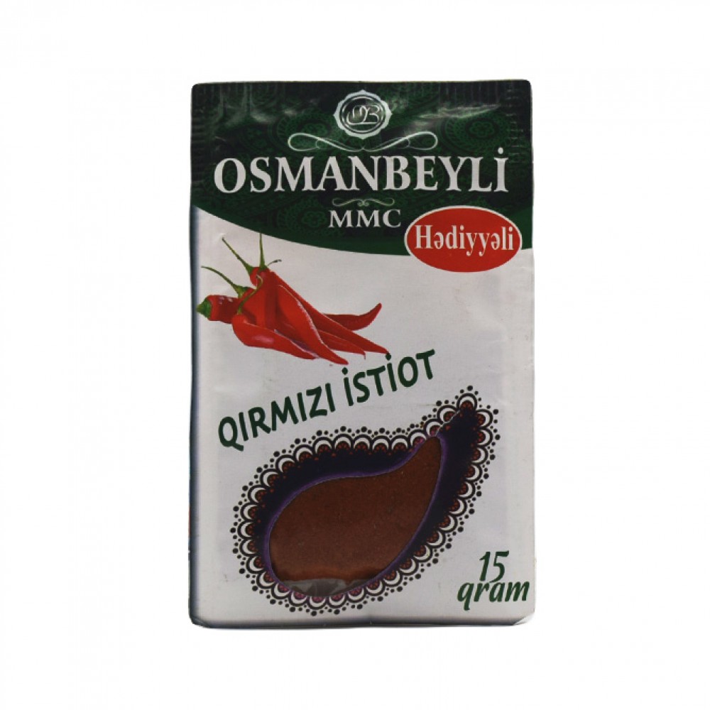 OSMANBEYLI 15GR QIRMIZI ISTIOT POSET