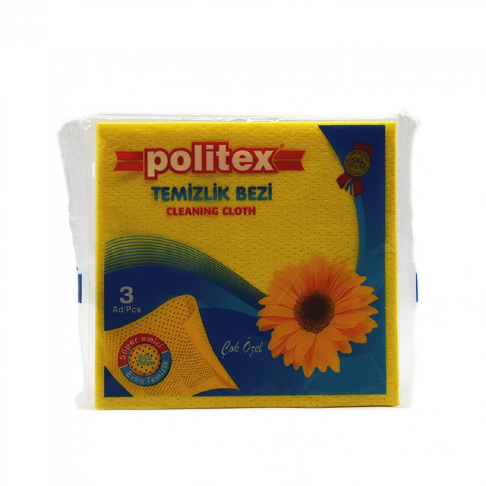 POLITEX 38*40 CM TEMIZLIK BEZI