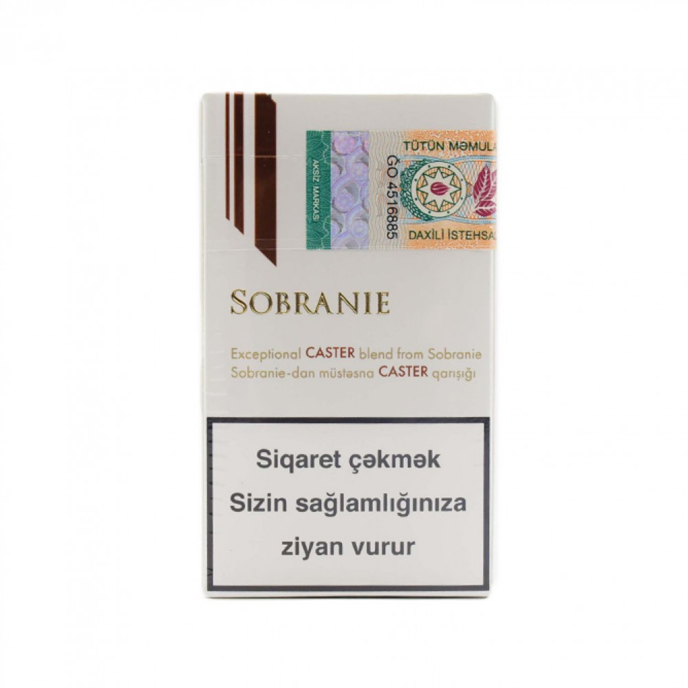 SIGARET SOBRANIE CASTER KS S COMPACT