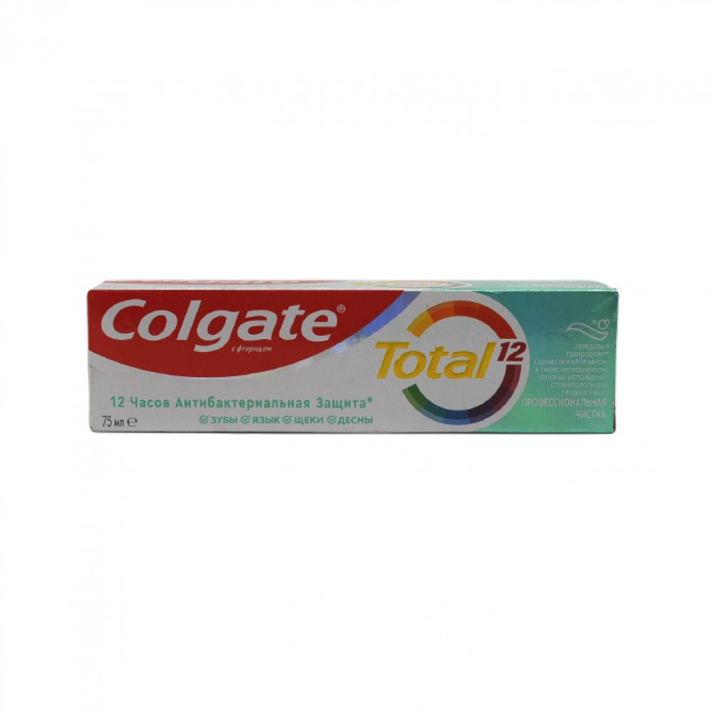 COLGATE TOTAL 75ML DIS MECUNU GEL PROFES.CISTKA