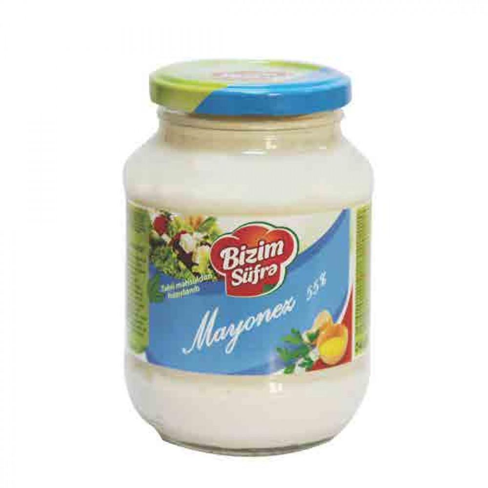 BIZIM SUFRE 500ML MAYONEZ 55% S/Q