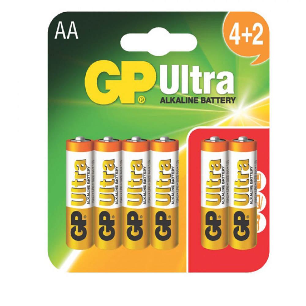 GP ULTRA ALKALINE BATAREYA 15AU - U6