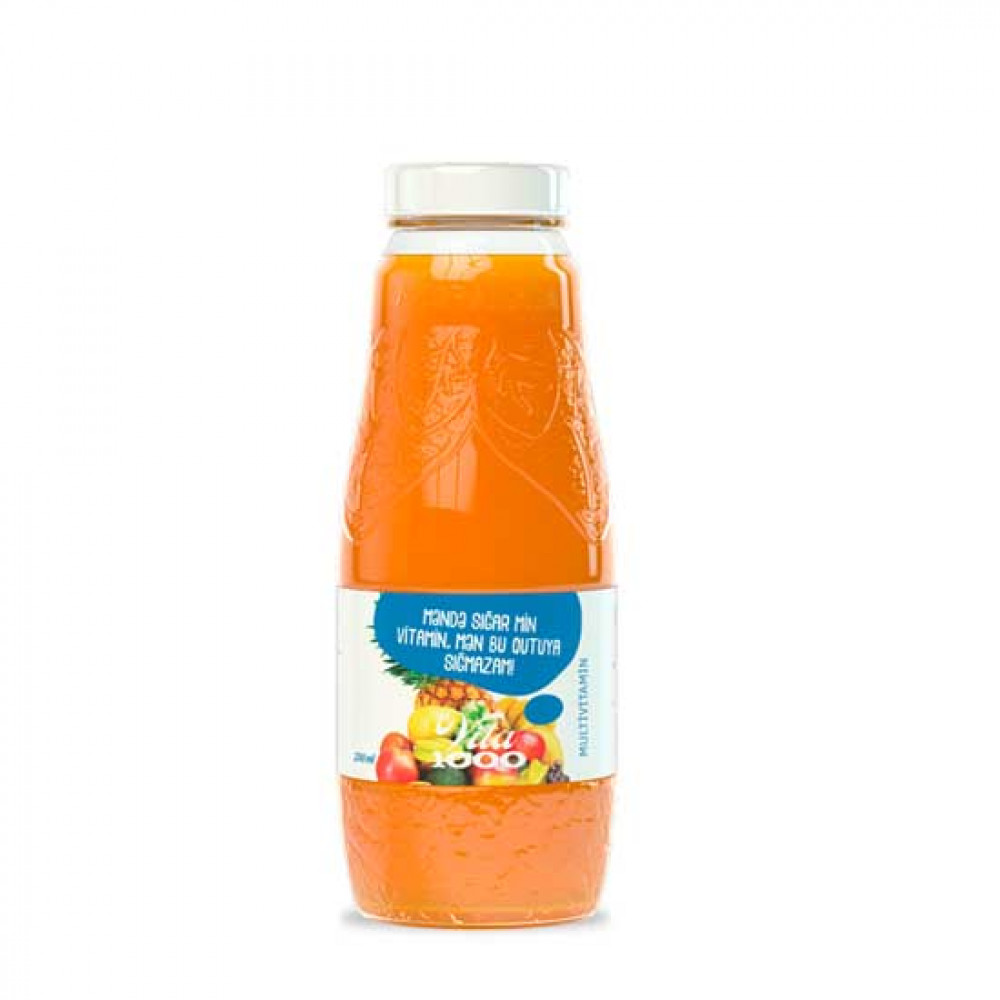 VITA 1000 200ML MULTI MEYVE SIRESI S/Q