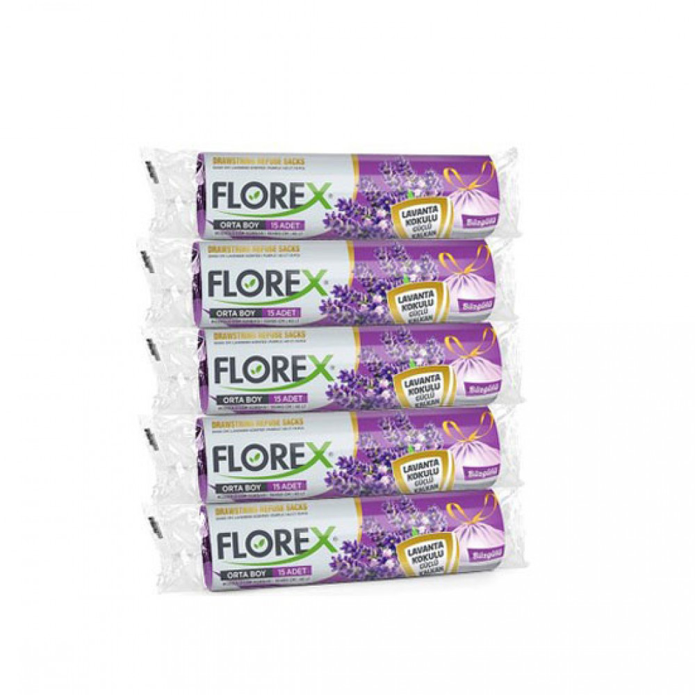 FLOREX 15-LI BUZGULU COP TORBASI 40L