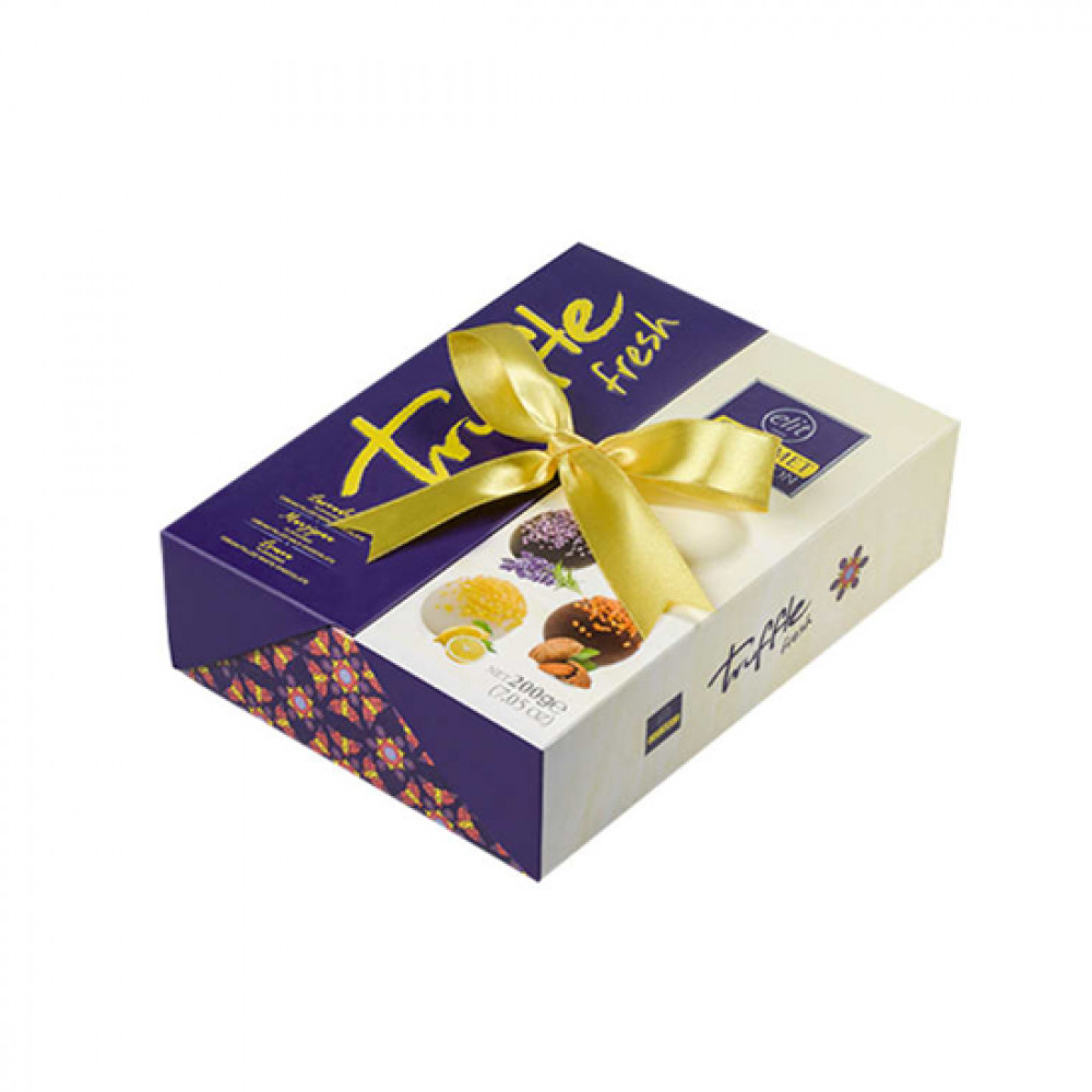 ELIT GOURMET 200GR TRUFFLE FRESH SOKOLAD QUTU