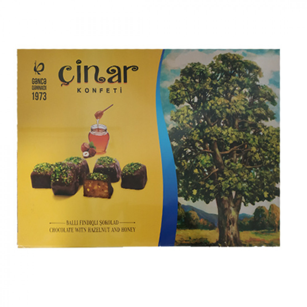 CINAR 310GR BALLI FINDIQLI SOKOLAD QUTU