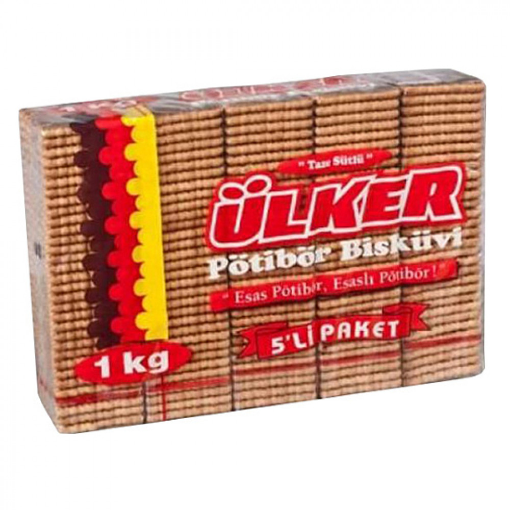 ULKER 800GR PECENYE POTIBOR BISKUVI 4-LU EKO.PAKET