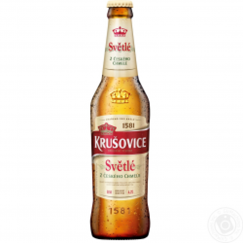 KRUSOVICE 450ML PIVE SVETLE S/Q