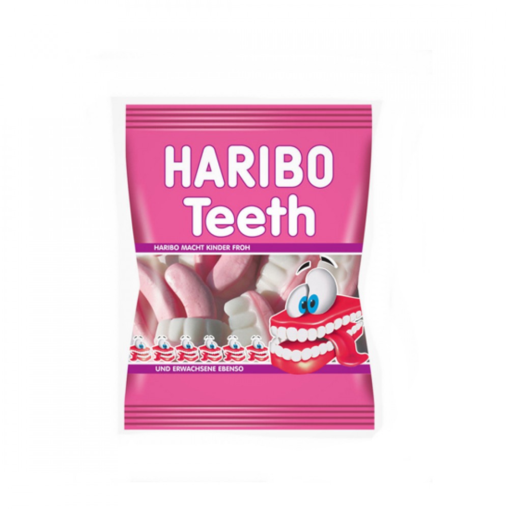 HARIBO 100GR JELEBON TEETH
