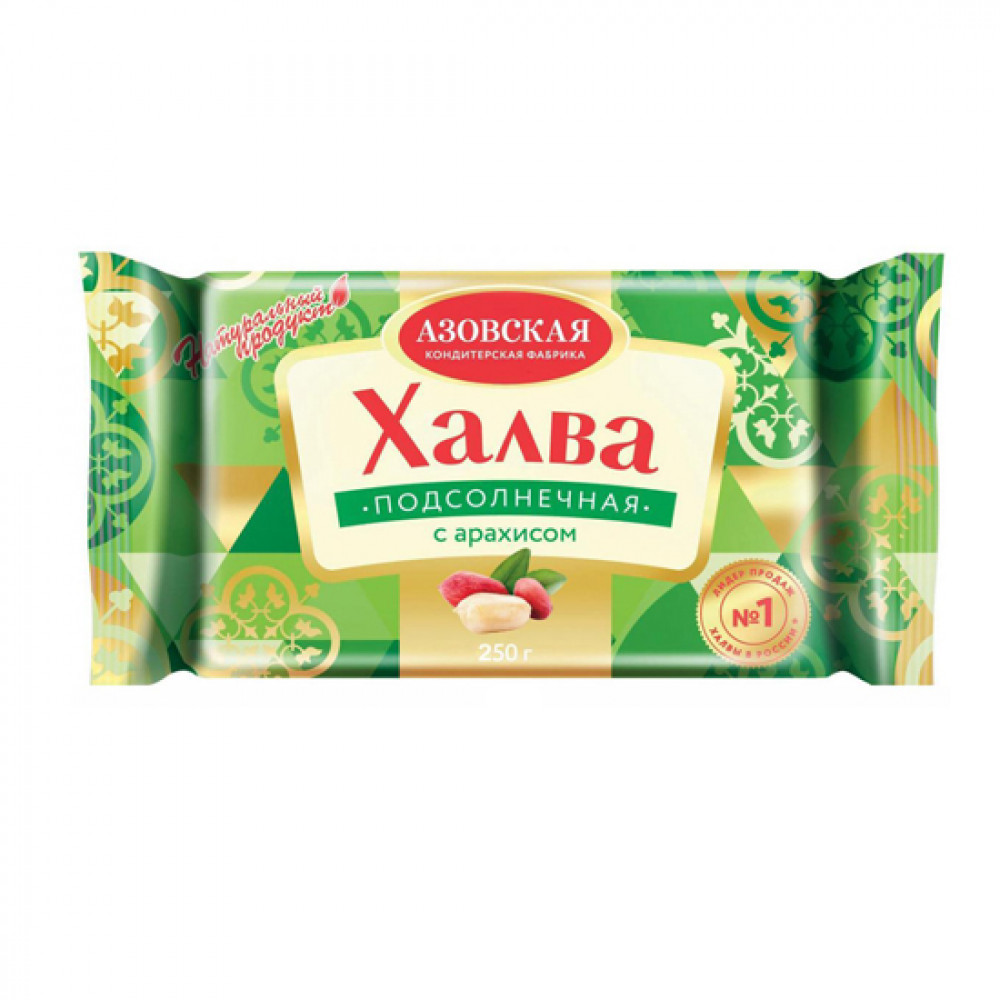 AZOVSKAYA 250GR XALVA PODSOLN.S ARAXISOM