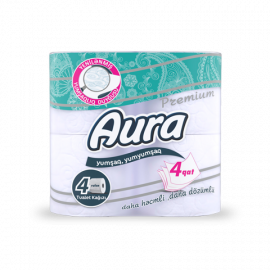AURA TUALET KAGIZI 4LU PREMIUM 4 QAT