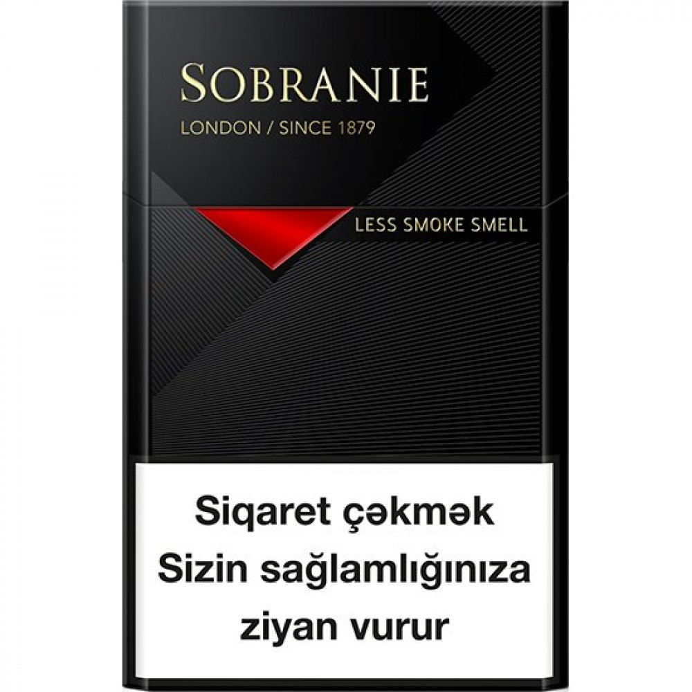 SIGARET SOBRANIE KS BLACK