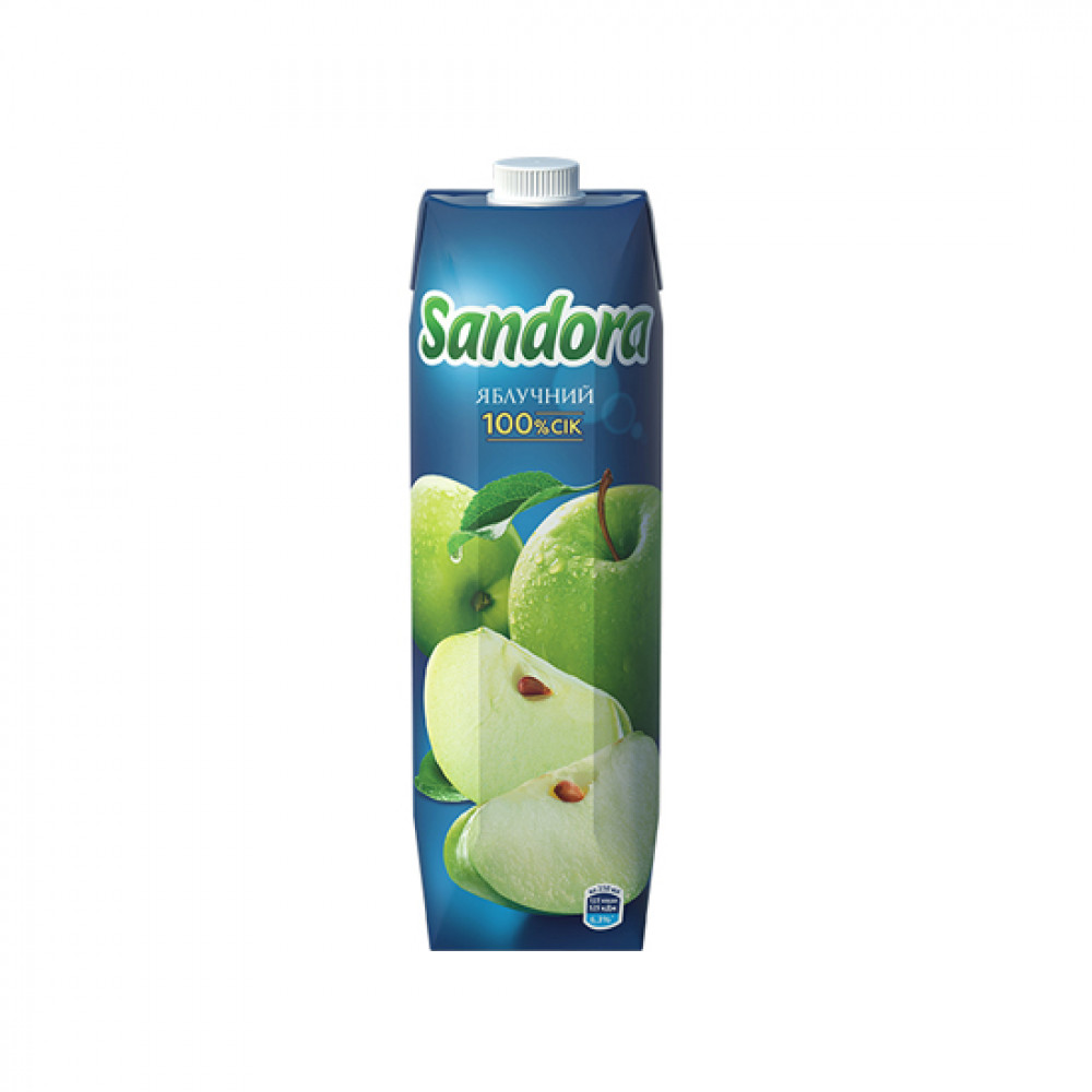 SANDORA 0.95LT MEYVE SIRESI YASIL ALMA T/P