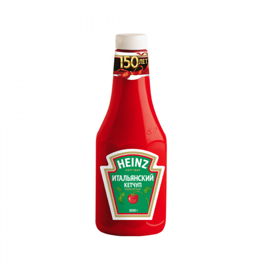 HEINZ 1000GR KETCUP ITALYANSKIY PL/Q