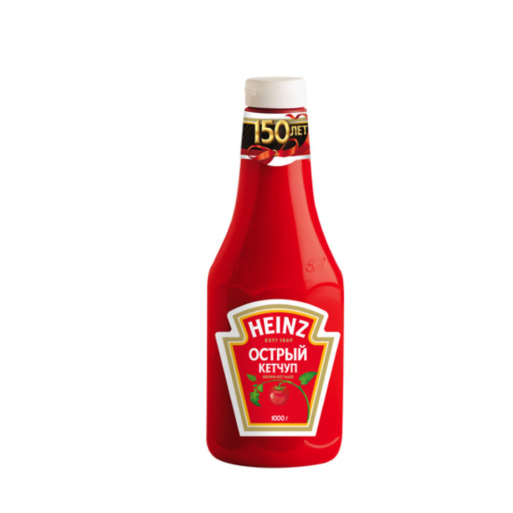 HEINZ 1000GR KETCUP TOMATNIY OSTRIY PL/Q