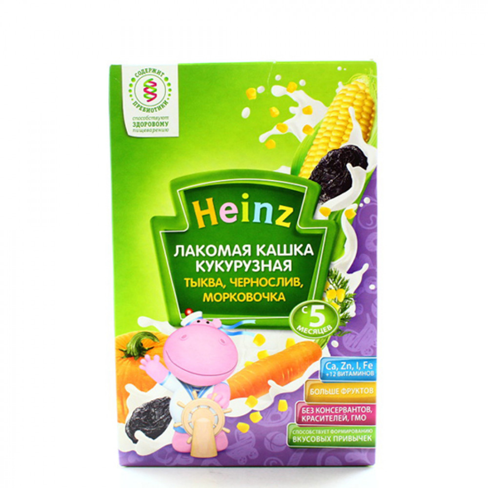 HEINZ 170GR KASA MOLOCNAYA TIKVA/KUKURUZ