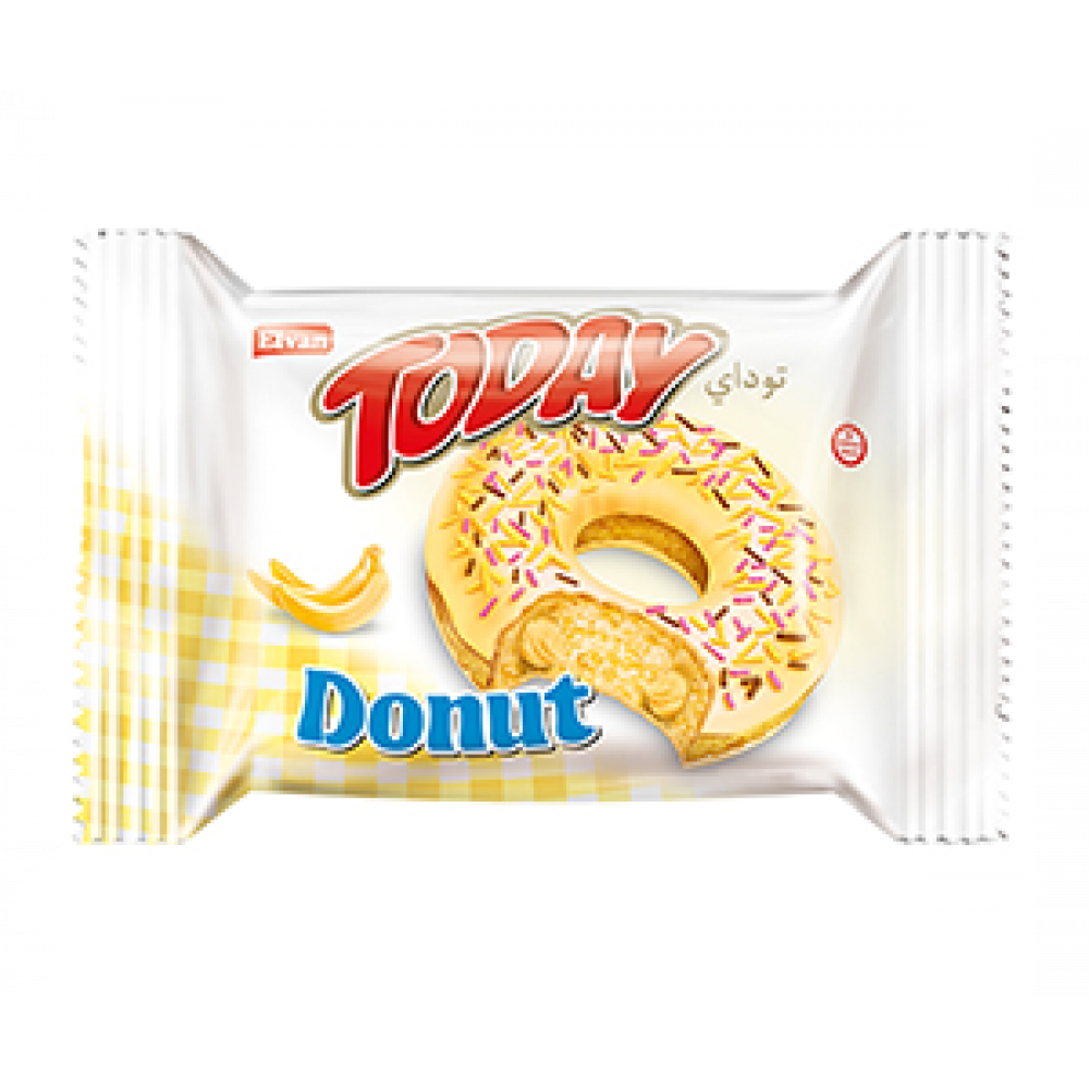 ELVAN 50GR TODAY DONUT KEKS BANANLI