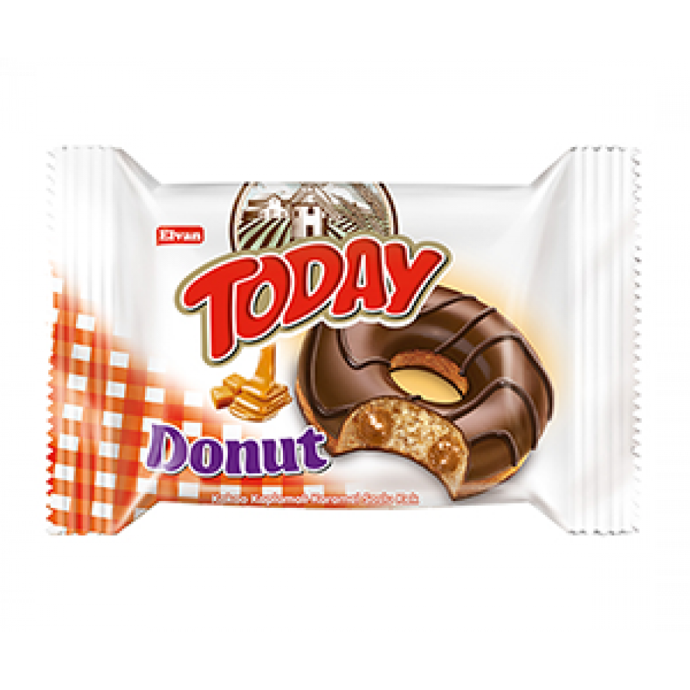 ELVAN 50GR TODAY DONUT KEKS KARAMELLI