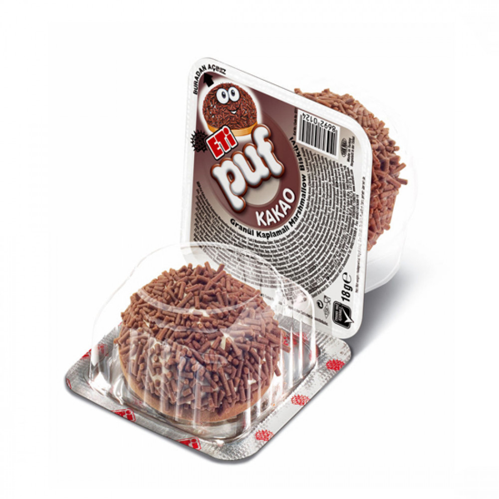 ETI PUF 18GR PECENYE KAKAOLU