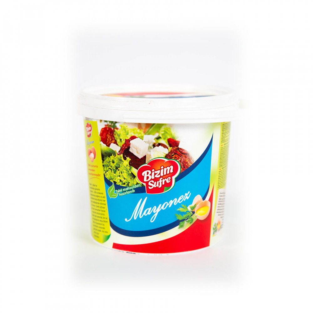 BIZIM SUFRE 900ML MAYONEZ 55% PL/Q