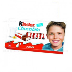 KINDER 100GR SOKOLAD 8PC