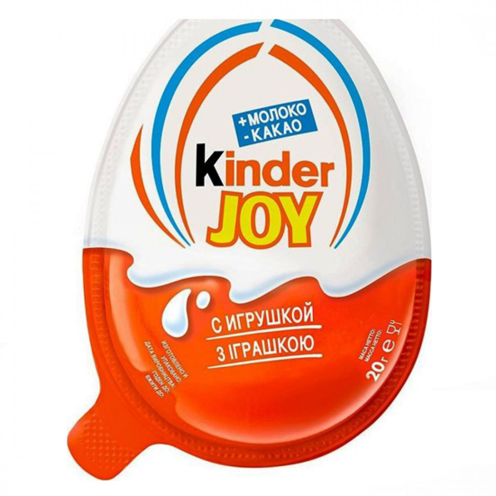 KINDER 20GR YUMURTA JOY OYUNCAQLI CEHRAYI