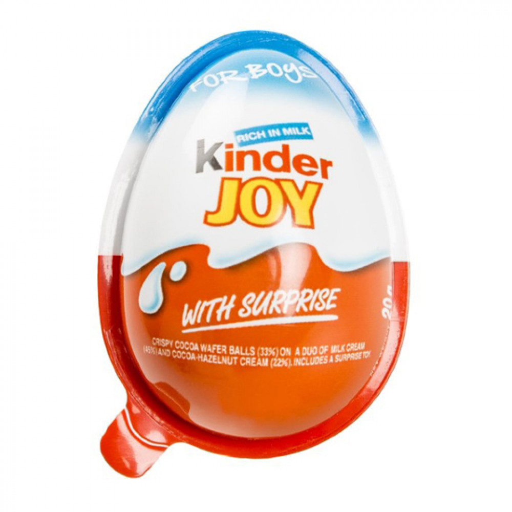 KINDER 20GR YUMURTA JOY OYUNCAQLI GOY