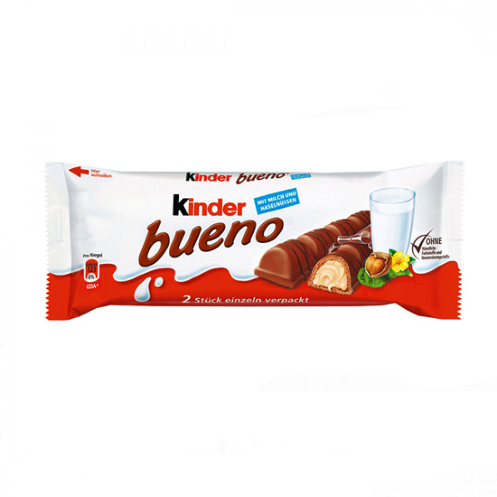 KINDER 43GR BUENO SOKOLAD SUDLU FINDIQLI