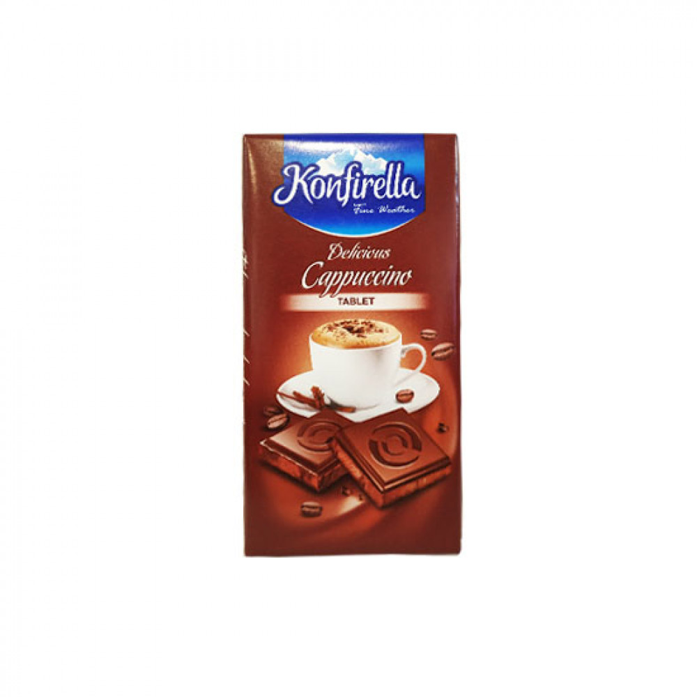 KONFIRELLA 80GR PLITKA SOKOLAD CAPPUCINO