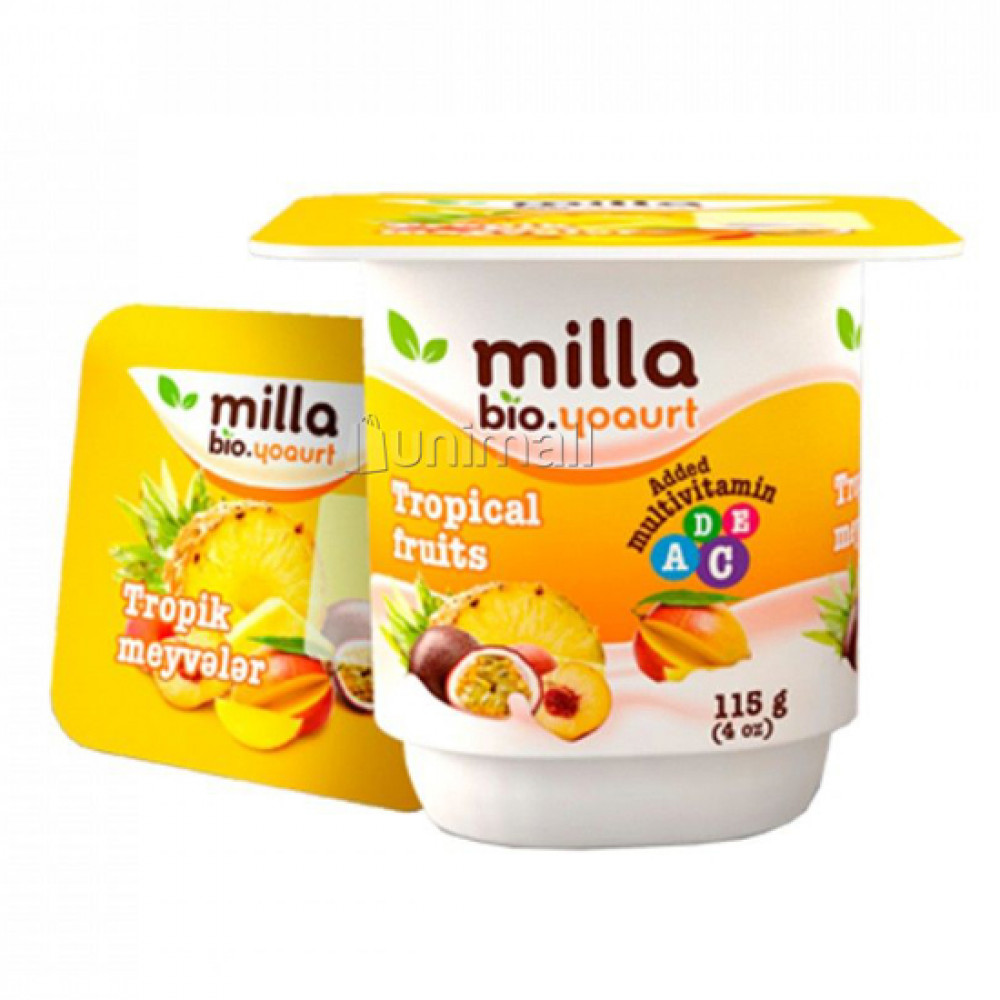 MILLA 115GR BIO YOQURT MESE GILEMEYVELI