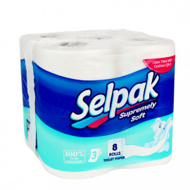 SELPAK TUALET KAGIZI 8LI RULO