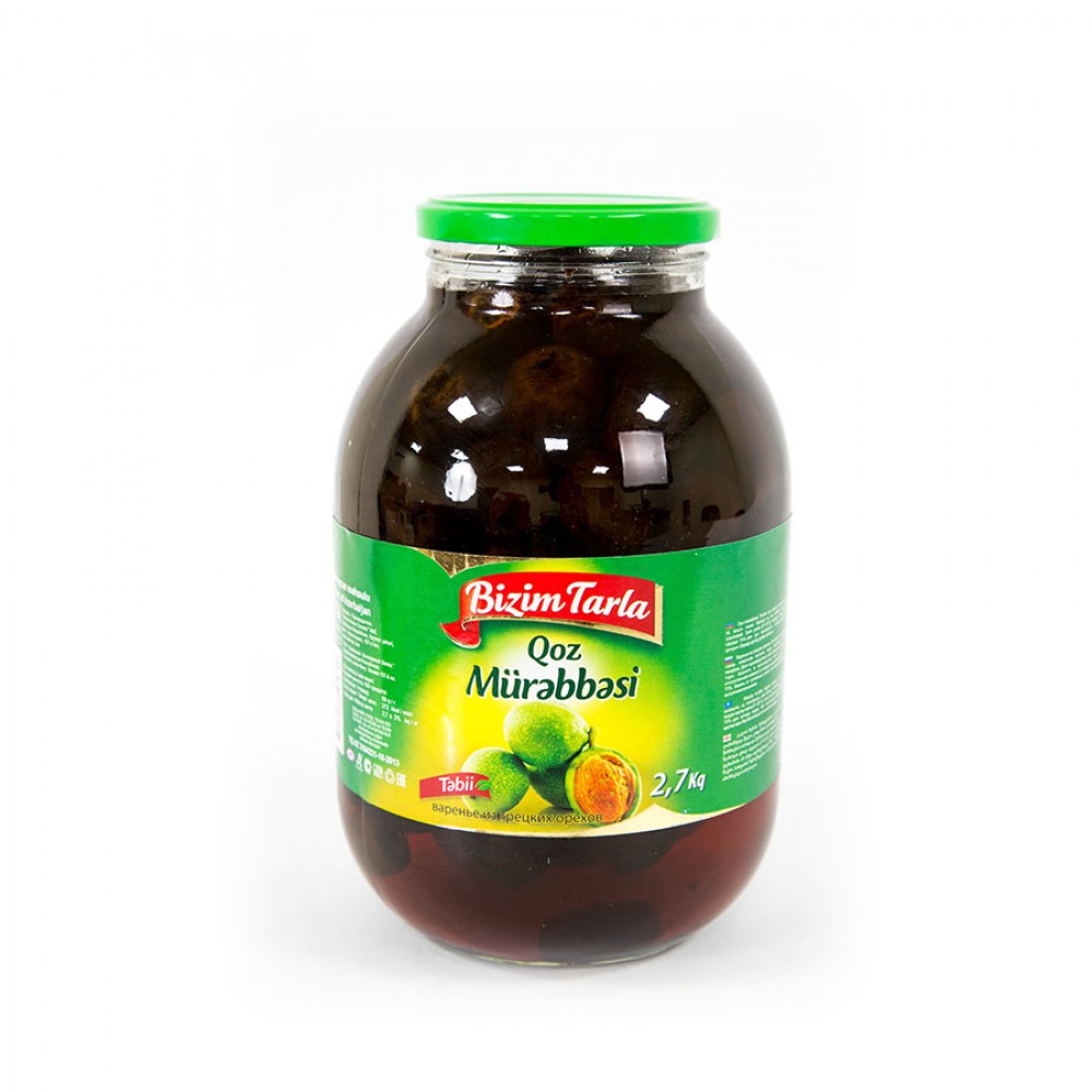 BIZIM TARLA 2.7KG QOZ MUREBBESI