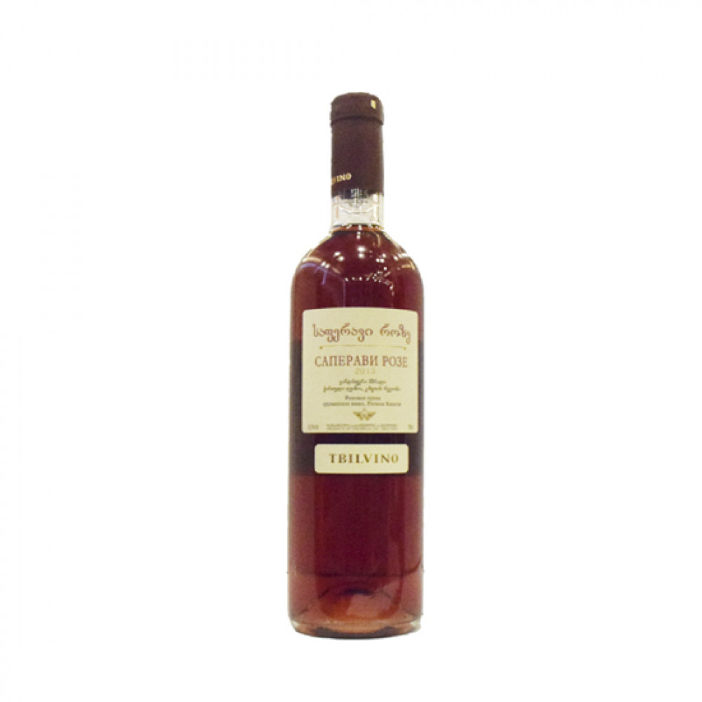 TBILVINO 750ML SAPERAVI ROZE SERAB