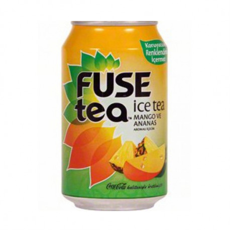 FUSE TEA 330ML ICE TEA MANQO-ANANAS D/Q