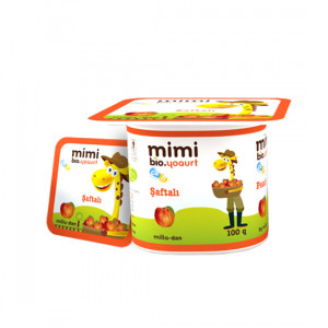 MILLA 100GR MIMI YOQURT 3.5% SAFTALI