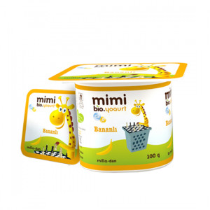 MILLA 100GR MIMI YOQURT 3,5% BANAN