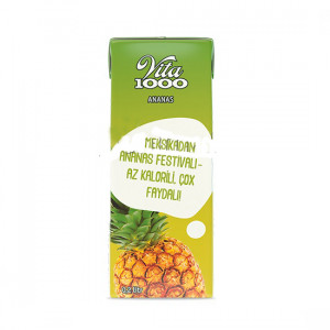 VITA 1000 1LT ANANAS MEYVE SIRESI