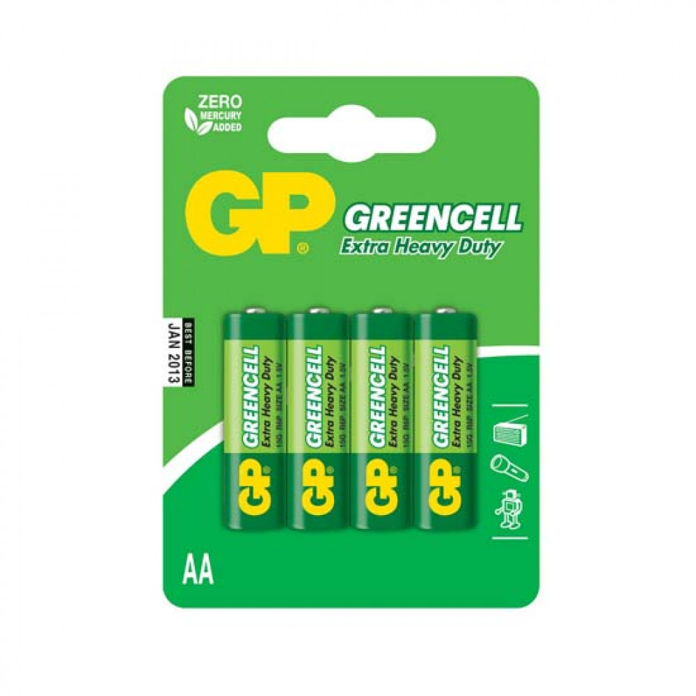 GP 24G-U4 GREENCELL AAA 1,5V