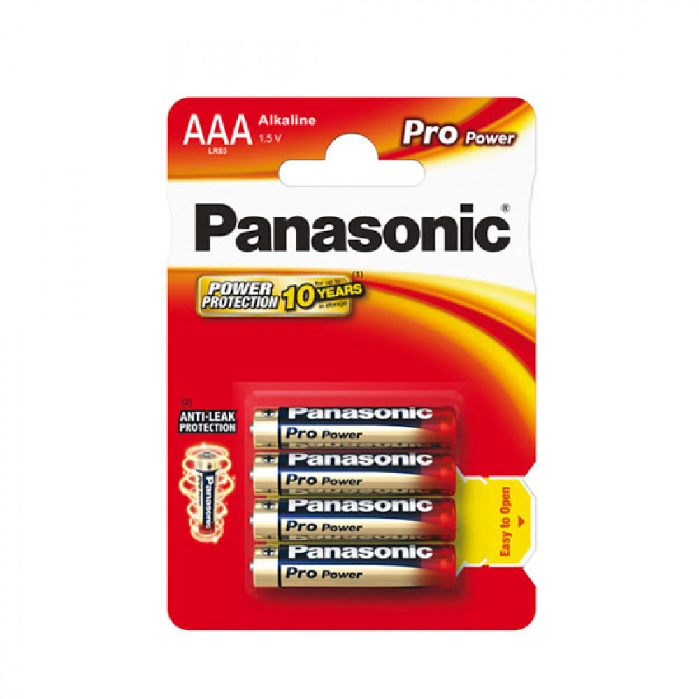 PANASONIC AAA BATAREYKA LR03PPG/4BP