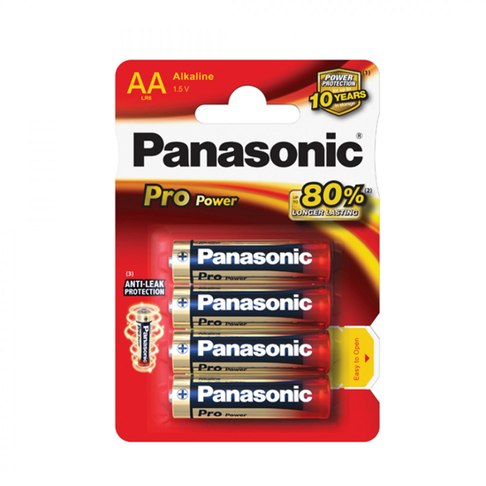 PANASONIC AA BATAREYKA LR6PPG/4BP