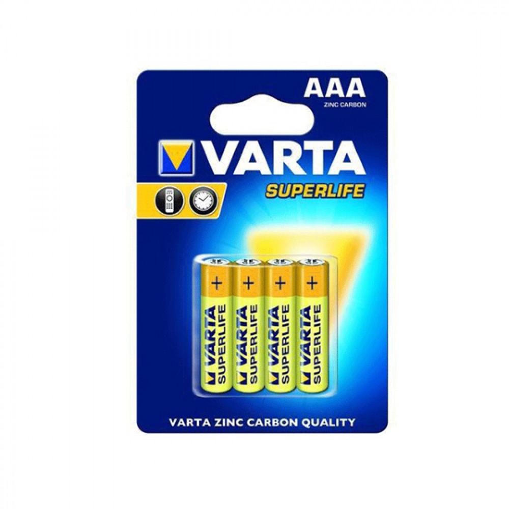 VARTA AAA SUPERLIFE 4LU BATAREYA