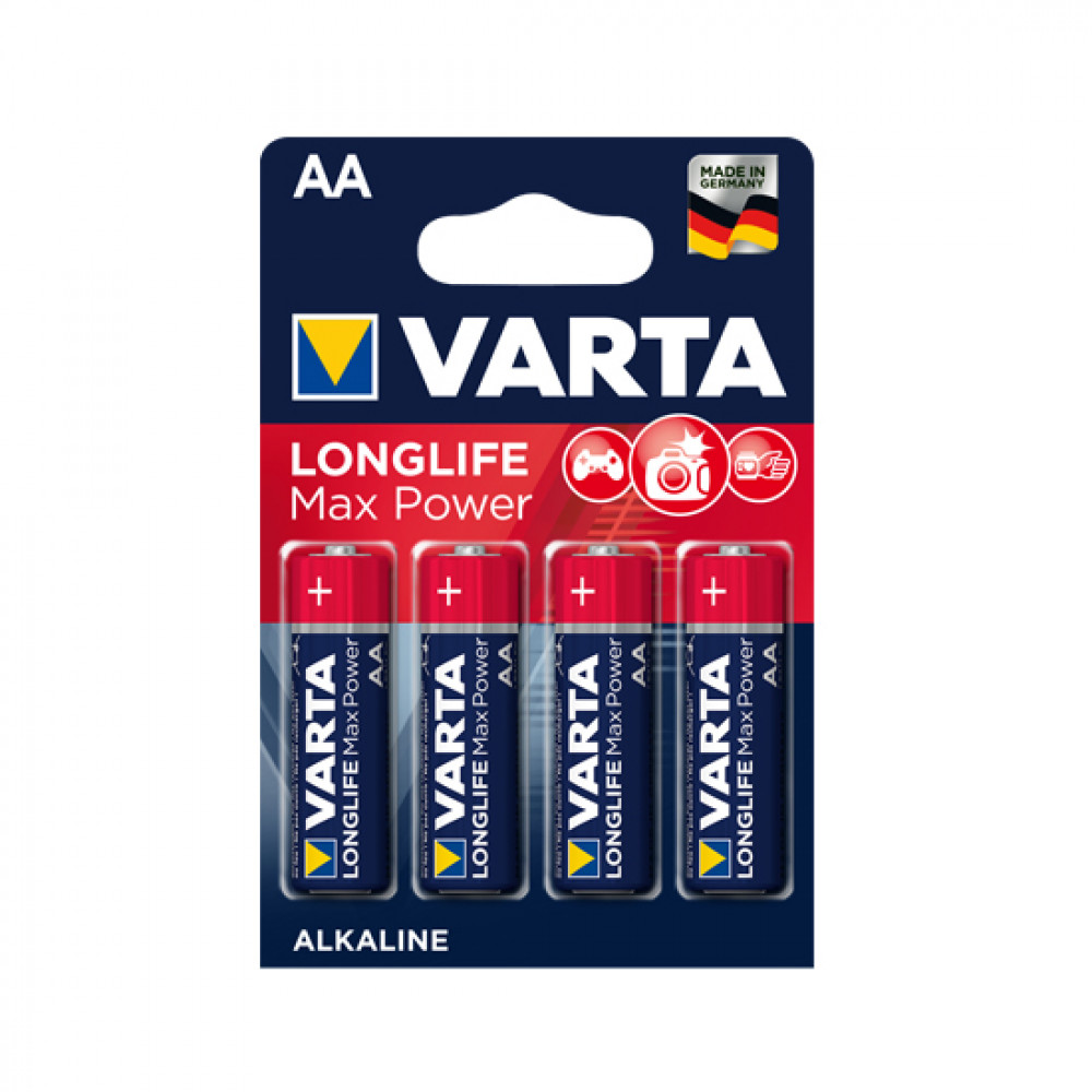 VARTA AA MAX TECH BATERIYA 4LU