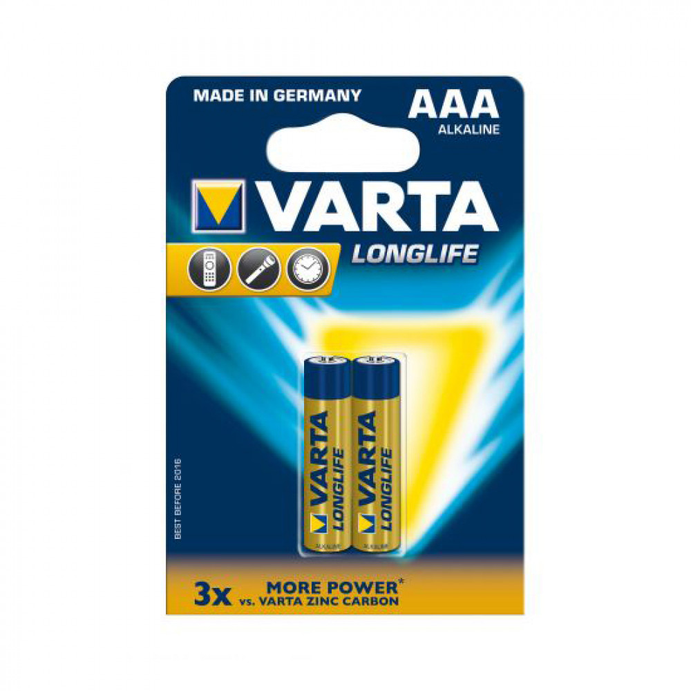 VARTA AAA LONGLIFE EXTRA BATAREYA