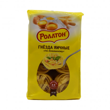 ROLLTON 400GR MAKARON QNEZDA YAICNIE PO-DOMASNEMU