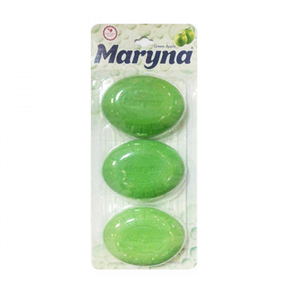 MARYNA 300GR SABUN GREEN APPLE 3-LU