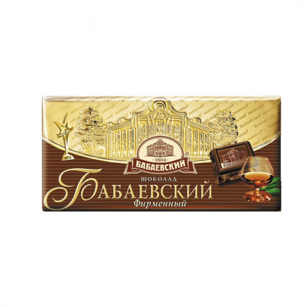 BABAYEVSKIY 75GR SOKOLAD FIRMENNIY PLITKA