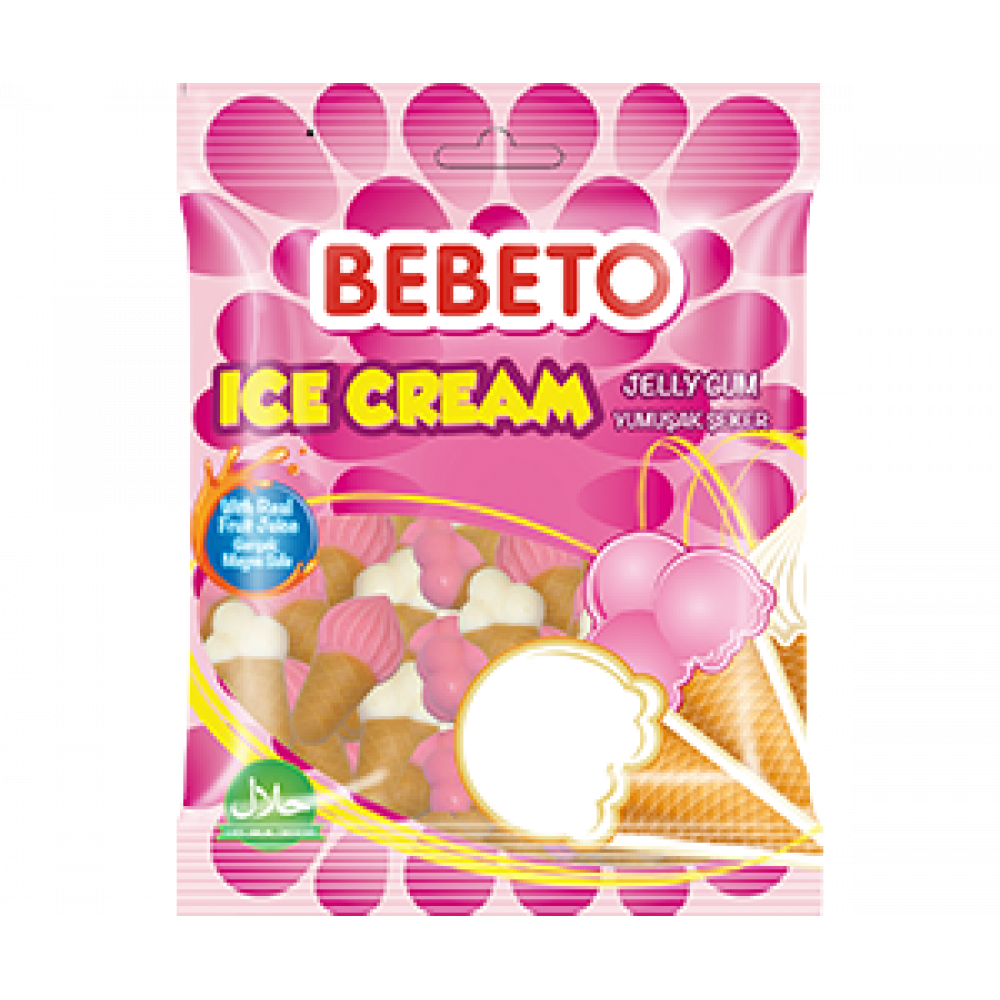 BEBETO 80GR JELEBON ICE CREAM