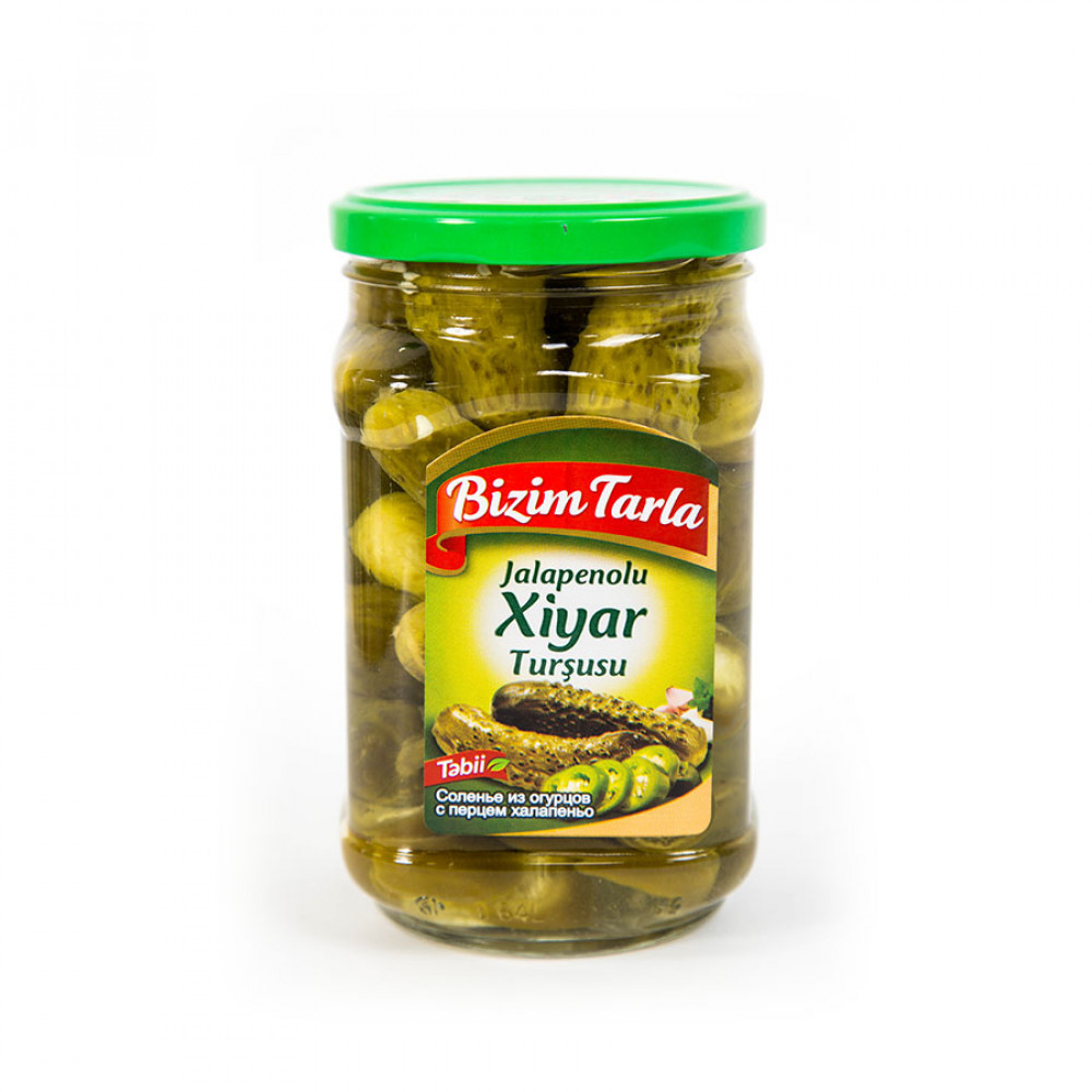 BIZIM TARLA 670GR XIYAR TURSUSU JALAPENOLU S/Q