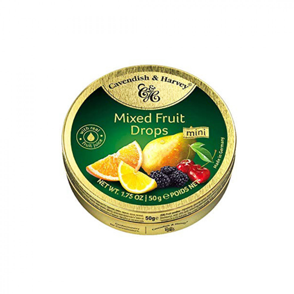 CAVENDISH&HARVEY 50GR MANPASI MIXED FRUIT D/Q